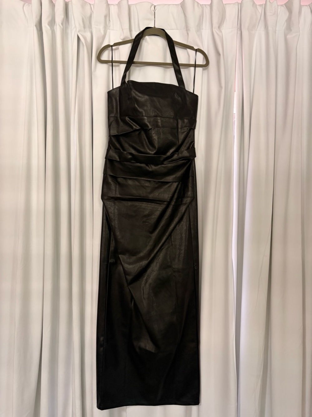 Lioness 1999 Dress Faux Leather RARE